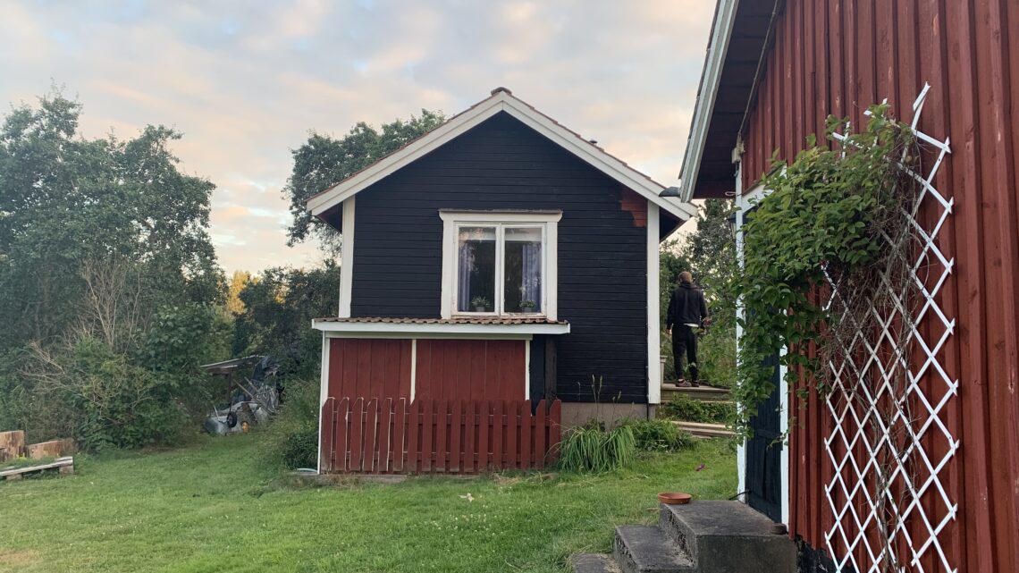 Målat Hampus hus 👍