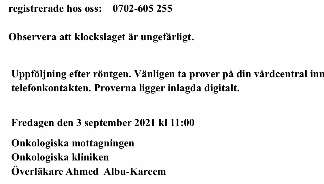 Röntgen svar 😳