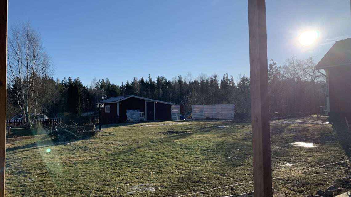 Sitter i solen ☀️